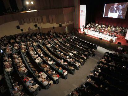 Asamblea General de socios de la SGAE de este jueves. 