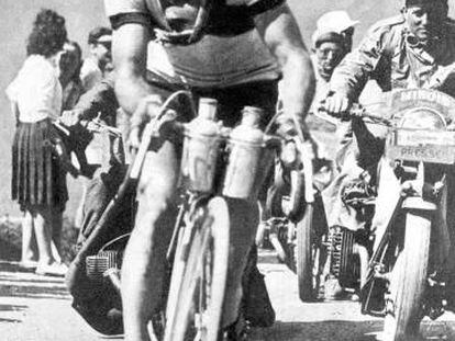 Robic, en el Tour de 1947,