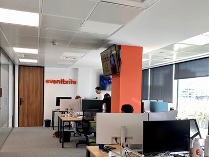 Oficina de Eventbrite en Madrid.