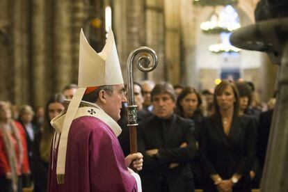 Imágenes del funeral de Tito Vilanova, oficiado en la catedral de Barcelona.