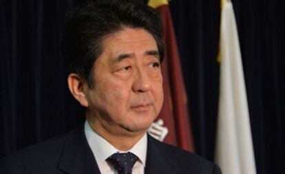 El primer ministro de Japón, Shinzo Abe.