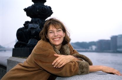 Jane Birkin, en Londres en 1994.