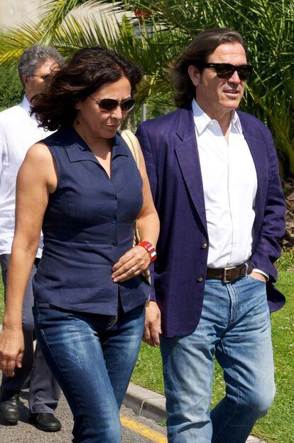 Isabel Gemio y Pepe Navarro.
