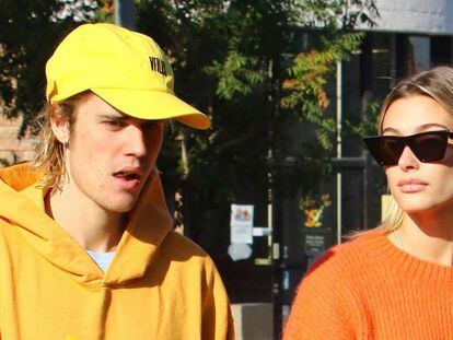 Justin Bieber y Hailey Baldwin, el pasado octubre en California.