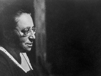 Emmy Noether en 1930.