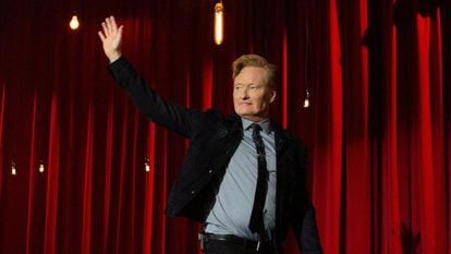 Conan O'Brien, en su último programa.