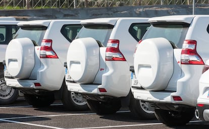 Flota de vehículos de ALD Automotive.