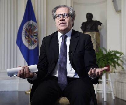 El secretario general de la OEA, Luis Almagro