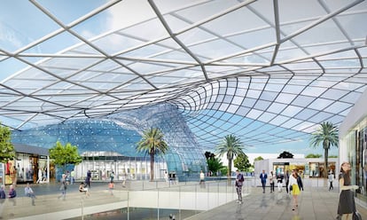 Proyección de Puerto Mediterráneo.