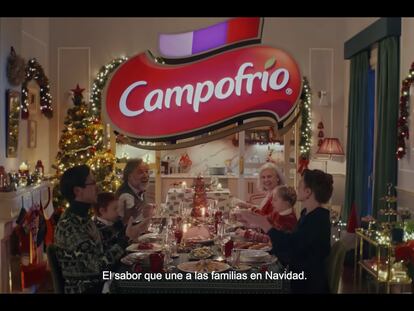 Una imagen del anuncio de Campofrío cuyo guion ha sido escrito por una inteligencia artificial.