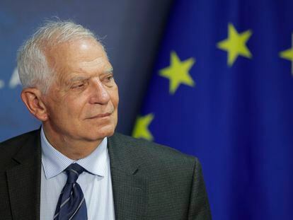 El alto representante para Política Exterior de la UE, Josep Borrell, en Bruselas, el viernes.