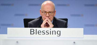 El presidente del Commerzbank, Martin Blessing.
