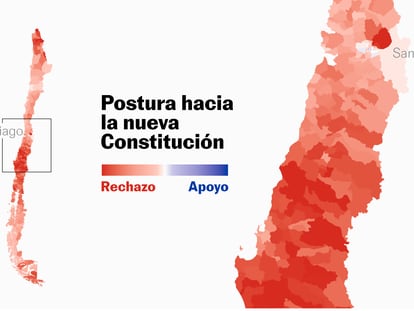 Resultados del plebiscito constitucional en Chile municipio a municipio