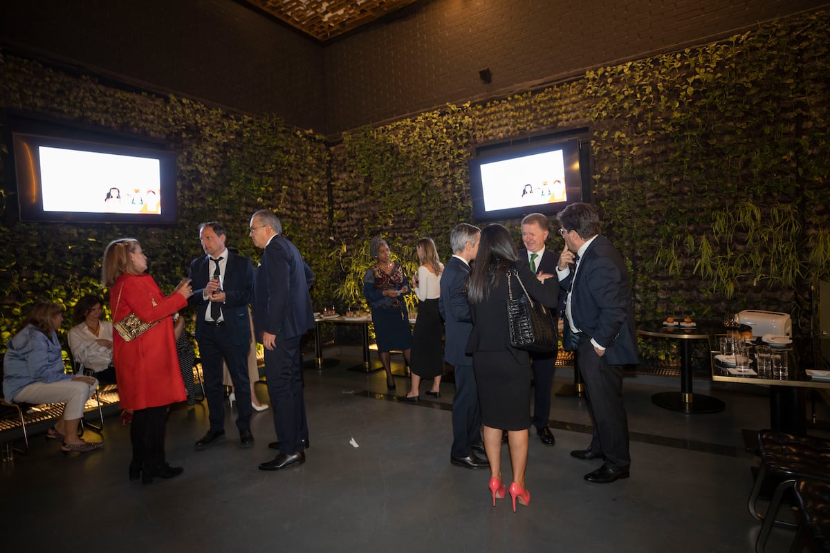 La recepción al foro Mujeres de América: por los derechos y el bienestar, en imágenes