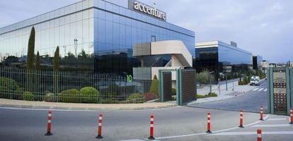 Sede de Accenture en el parque empresarial de La Finca en Pozuelo (Madrid).