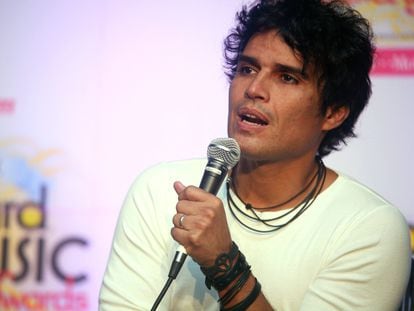 El cantautor peruano de rock Pedro Suárez-Vertiz, en una imagen de 2010.