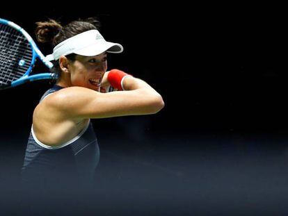 Muguruza, durante el partido contra Venus Williams.