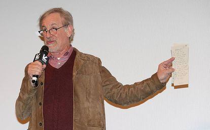 Steven Spielberg presenta &#039;Ready Player One&#039; en Austin.