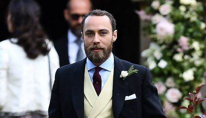 James Middleton, el pasado 20 de mayo en la boda de su hermana Pippa.