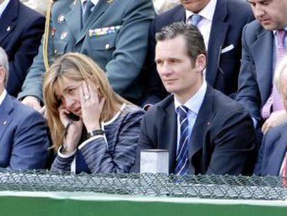 Iñaki Urdangarin y la infanta Cristina, en una imagen de 2007.