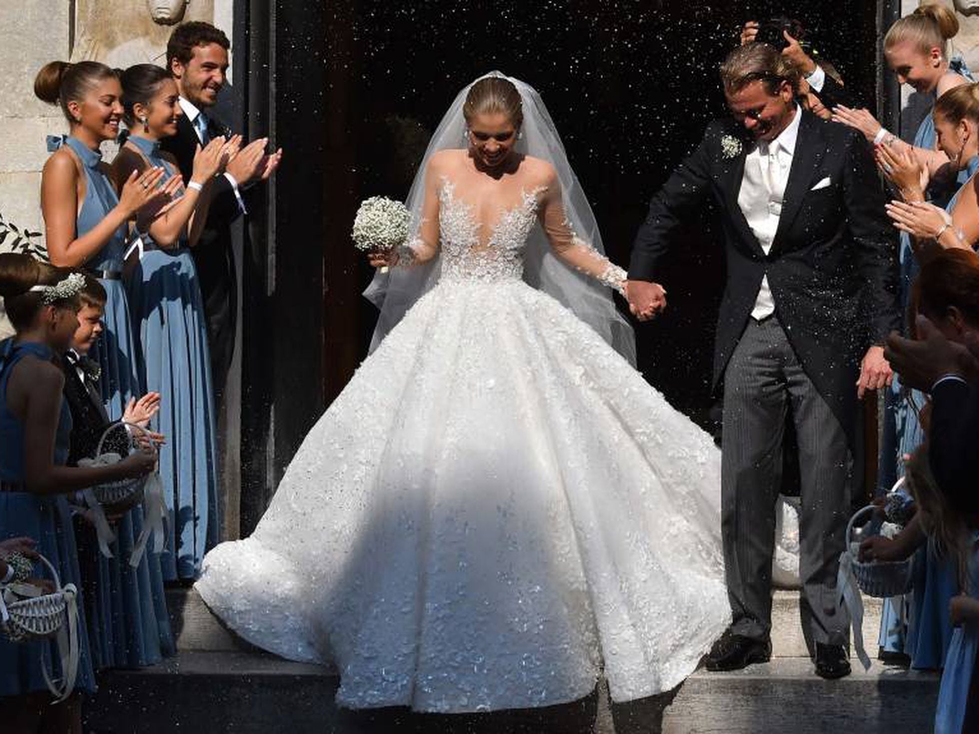 Tía infraestructura Último Un vestido de novia de 800.000 euros para la heredera de Swarovski | Estilo  | EL PAÍS