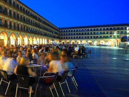 Plaza de la Corredera, en Córdoba.