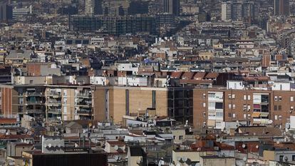 La ciudad de Barcelona, en una imagen de archivo.
