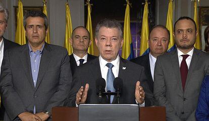El presidente colombiano Santos calific&oacute; de injuriosa la decisi&oacute;n de la CIJ.