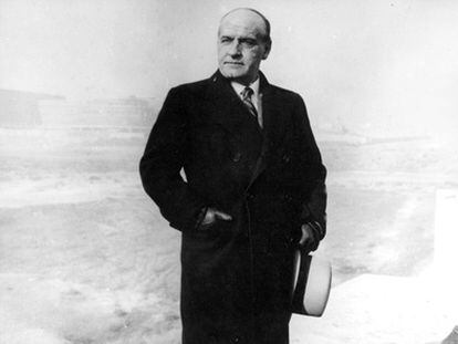 José Ortega y Gasset, en la Ciudad Universitaria de Madrid en 1934.