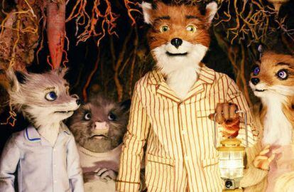Un fotograma del filme de animación para adultos <i>Fantástico Sr. Fox.</i>