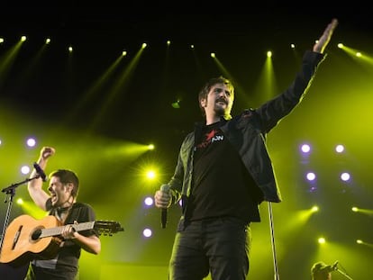 Concert d'Estopa al Palau Sant Jordi.