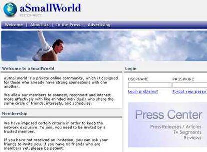 Captura de pantalla de asmallworld.net