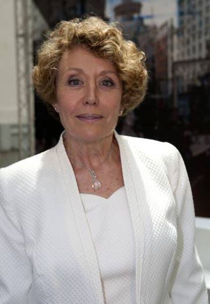Rosa María Mateo, en los premios Villa de Madrid en el Palacio de Cibeles en junio de 2010.