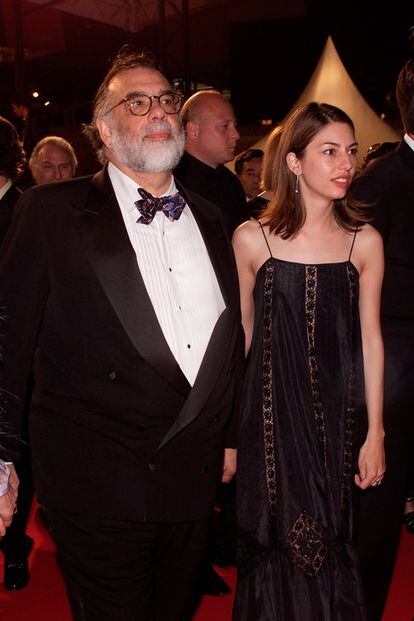 Francis Ford Coppola con su mejor pareja, su hija