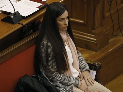 Rosa Peral, durante el juicio en la Audiencia de Barcelona.