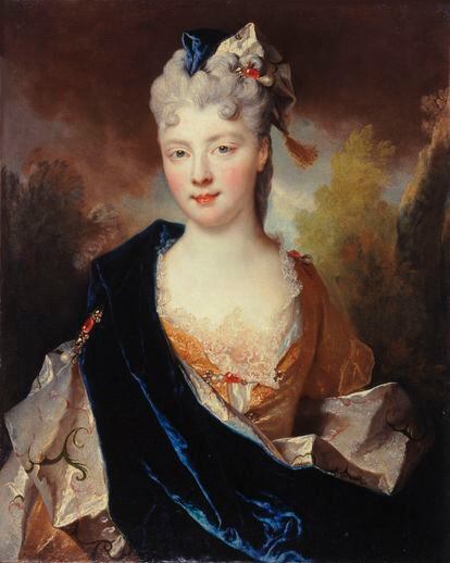 Retrato de Marie Anne de Bourbon-Condé (1678-1718), duquesa de Vendôme, parte de la colección del Musée Cognacq-Jay (París).