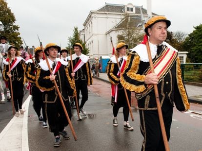 Procesi&oacute;n del 3 de octubre del a&ntilde;o pasado.