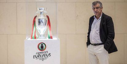 El seleccionador de fútbol de Portugal, Fernando Santos.