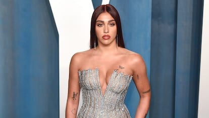 Lourdes Leon, en la fiesta de Vanity Fair posterior a los Oscar de 2022, en Los Ángeles, California.