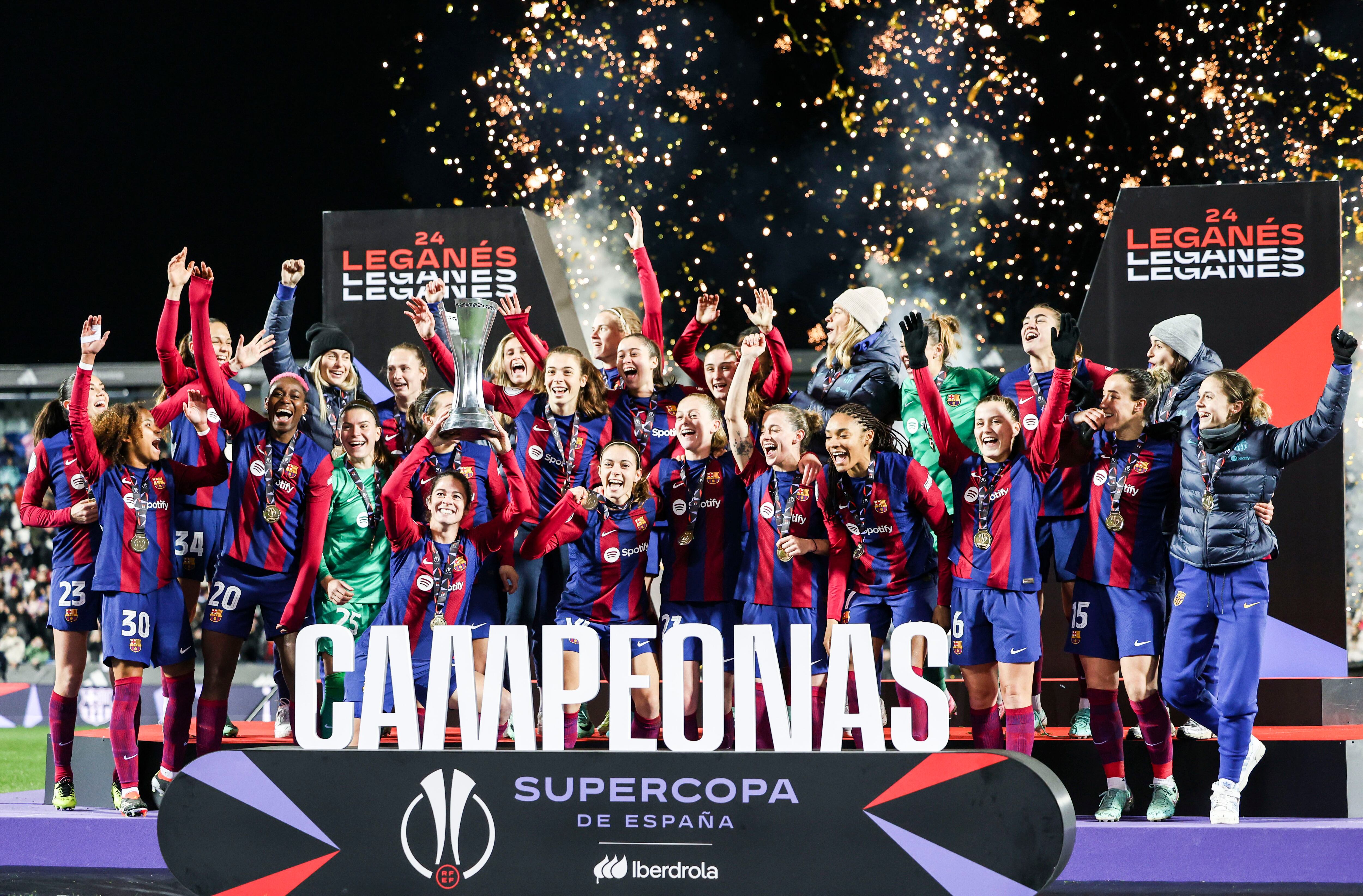El Barcelona gana la Supercopa con una goleada de escándalo