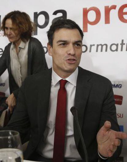 El l&iacute;der del PSOE, Pedro S&aacute;nchez. 