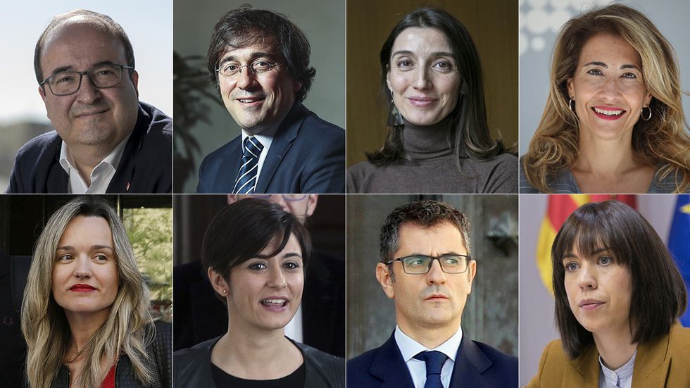 Los perfiles de los nuevos ministros del Gobierno de Pedro Sánchez