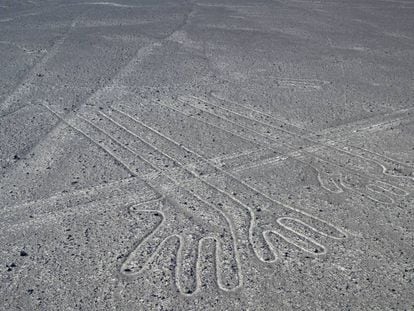 Uno de los geoglifos de Nazca.  