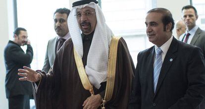 El ministro de Petróleo de Arabia Saudí, Jalid Al-Falih