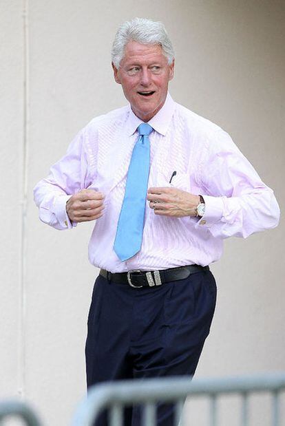 Bill Clinton, en Miami la semana pasada.
