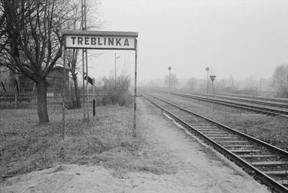 Las vías de tren por las que llegaban, hasta la entrada misma del campo de exterminio, los vagones cargados de prisioneros, rumbo a la muerte.