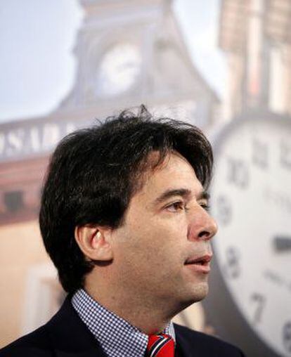 Manglano, durante la presentación de la nueva campaña turística de verano de Madrid.