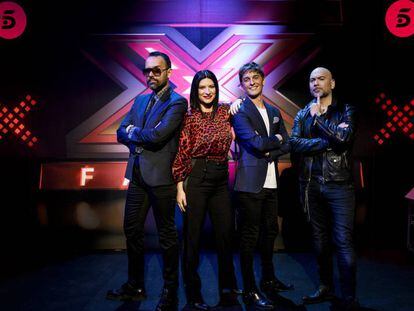 El jurado de 'Factor X'.