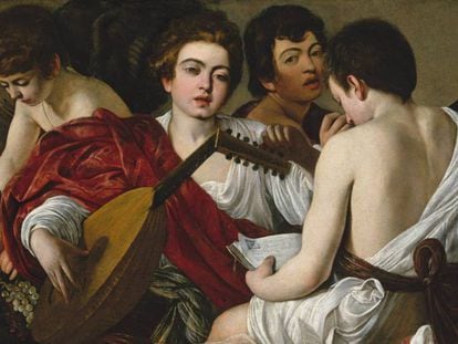 Cuadro ‘Los músicos’, de Caravaggio. 