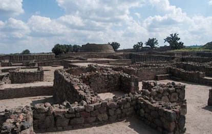 Tecoaque, una de las zonas arqueológicas de Tlaxcala.
